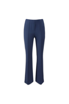 High Rise Flare Trouser Navy