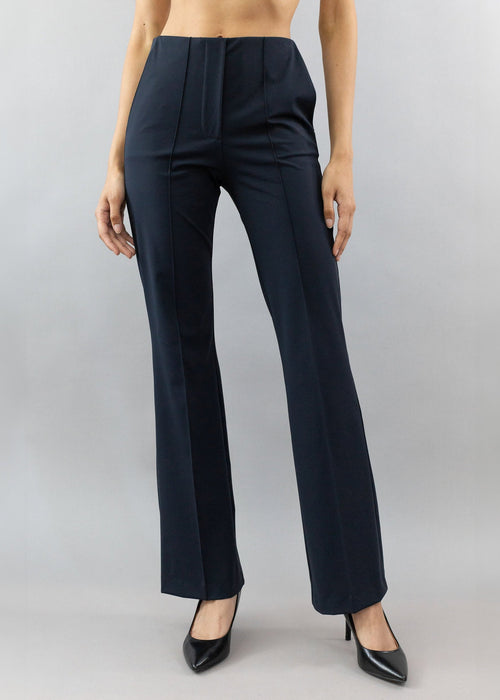 High Rise Flare Trouser Black