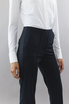 High Rise Flare Trouser Black