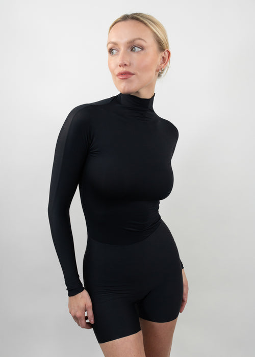 long sleeve turtleneck black 