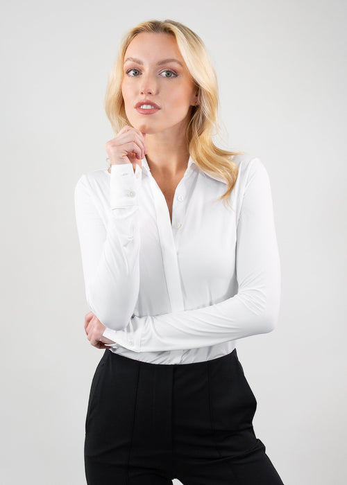 classic button up white